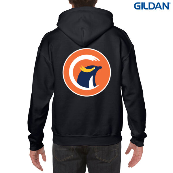 The Tawaki Project 2024 - Right Arm Logo Text - Gildan Heavy Blend Adult Hooded Sweatshirt Thumbnail